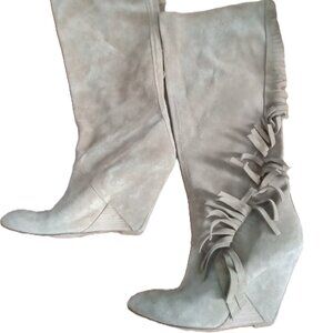 LOITA Leather Suede Boots